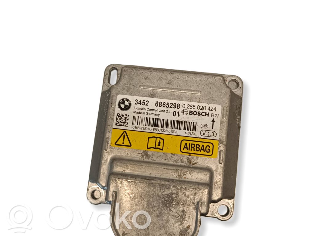 BMW 3 F30 F35 F31 Sterownik / Moduł Airbag 