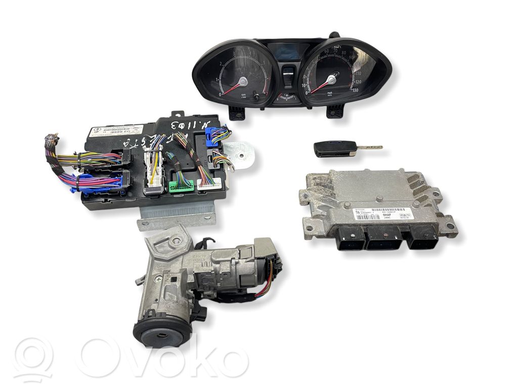Ford Fiesta Engine ECU kit and lock set 