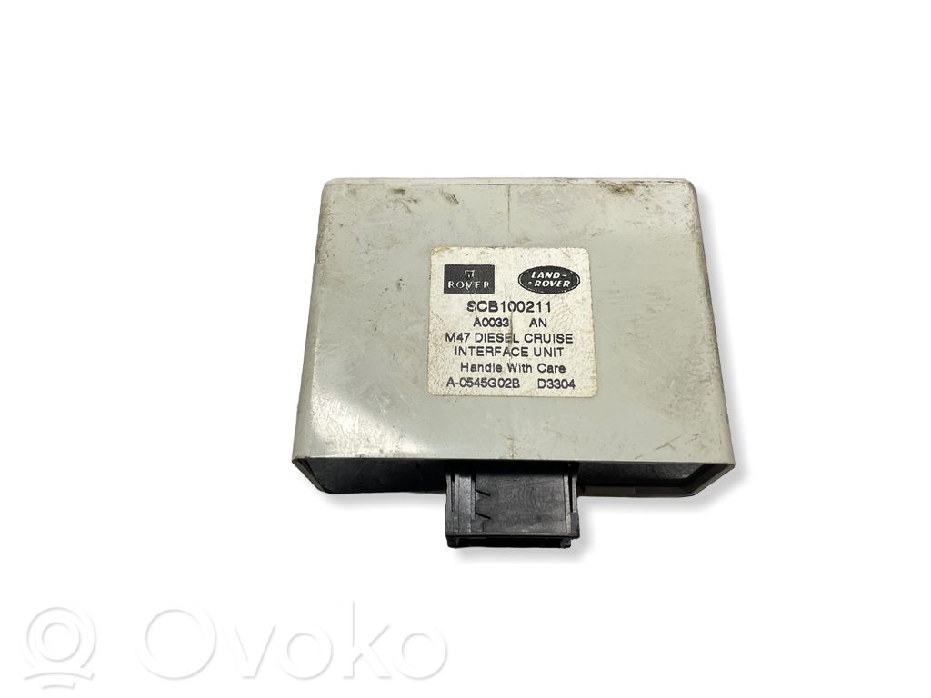 Land Rover Freelander Kruīza kontroles vadības bloks 