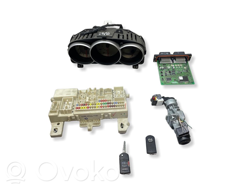 Mazda 3 I Engine ECU kit and lock set 