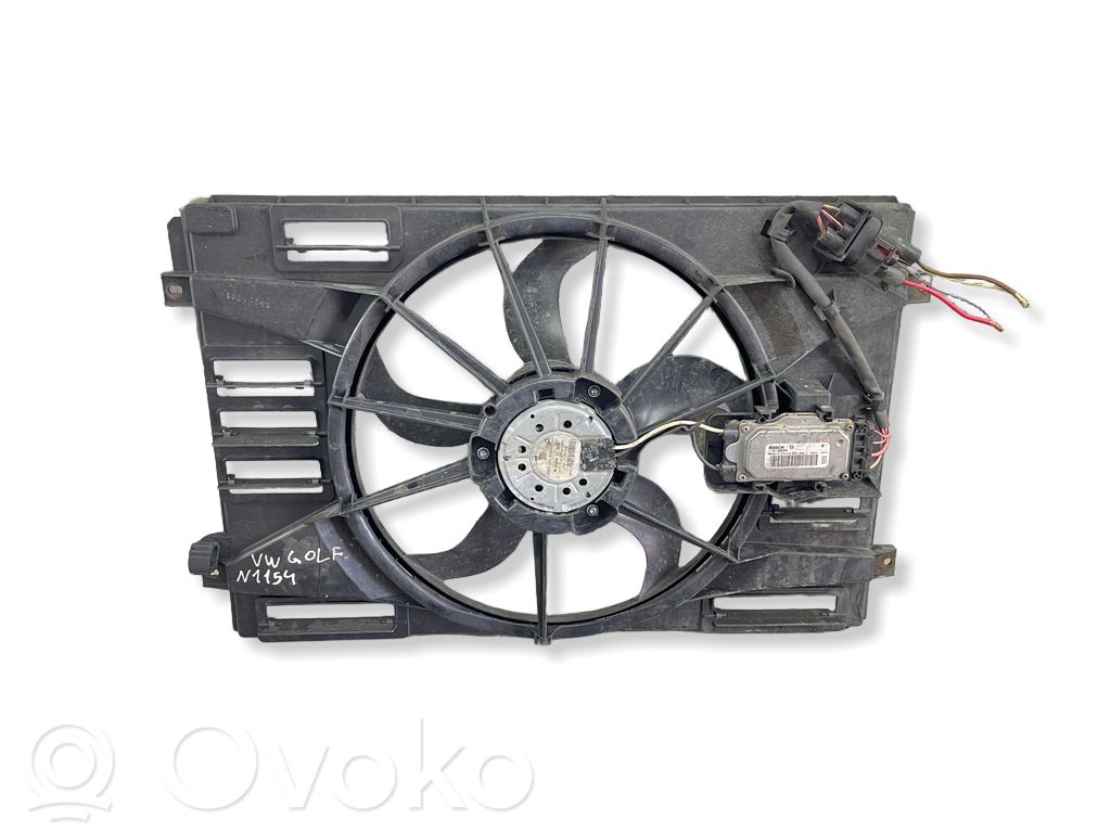 Volkswagen Golf VI Elektryczny wentylator chłodnicy 