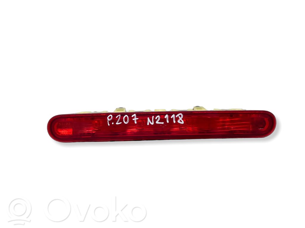 Peugeot 207 Papildu bremžu signāla lukturis 