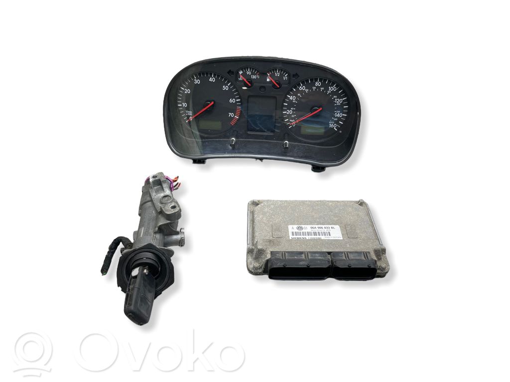 Volkswagen Golf IV Engine ECU kit and lock set 