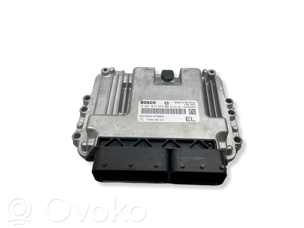 Engine control unit/module   0281013634,96240201070003,37820R06E24