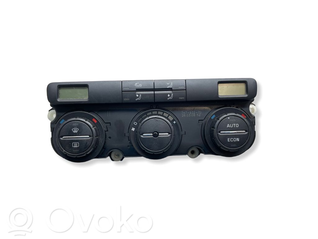 Skoda Octavia Mk2 (1Z) Climate control unit 