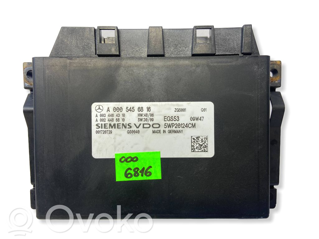 Mercedes-Benz E W212 Gearbox control unit/module 