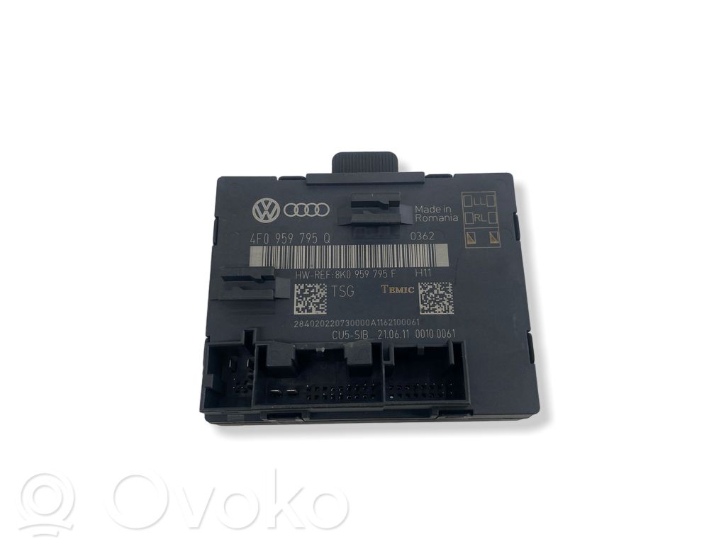 Audi A6 S6 C6 4F Door control unit/module 