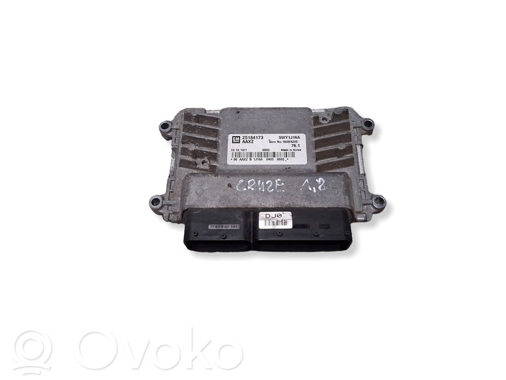 Chevrolet Cruze Komputer / Sterownik ECU silnika 