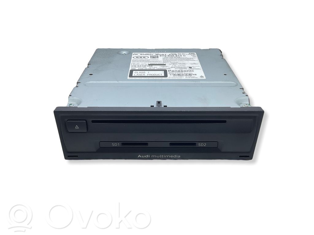 Audi A3 S3 8V Unitate principală radio/CD/DVD/GPS 