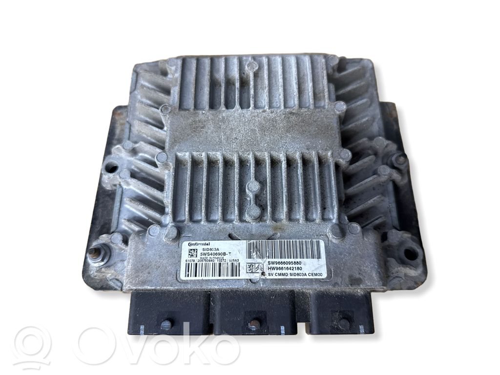 Engine control unit/module   9666095880,9661642180