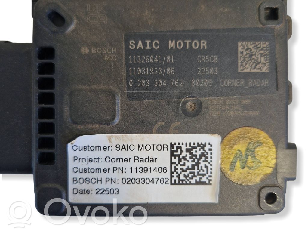MG MG4 ev Distronic sensor radar 
