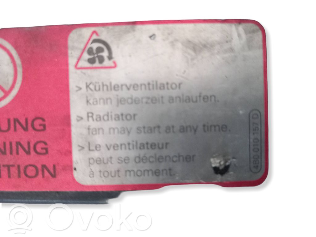 Audi A6 S6 C5 4B Radiatoru panelis 