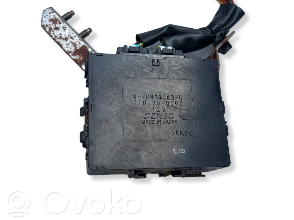 Isuzu D-Max Other control units/modules 