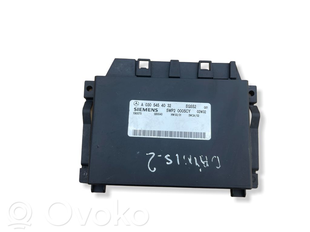 Mercedes-Benz E W211 Gearbox control unit/module 