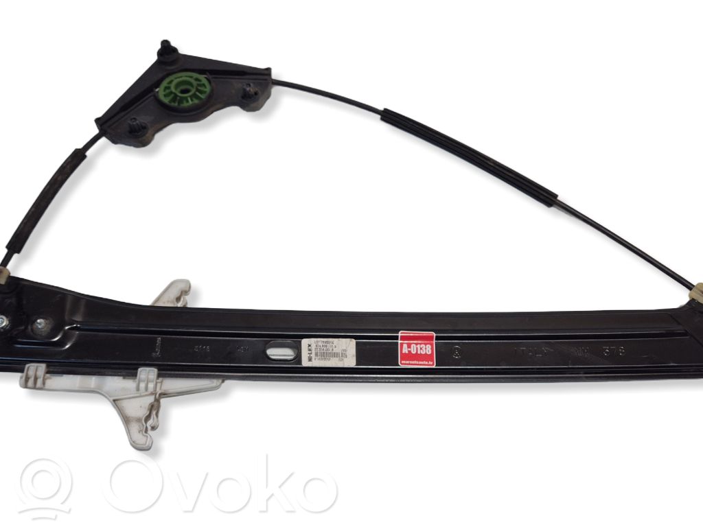 Volkswagen Touran III Mechanizm podnoszenia szyby tylnej bez silnika 