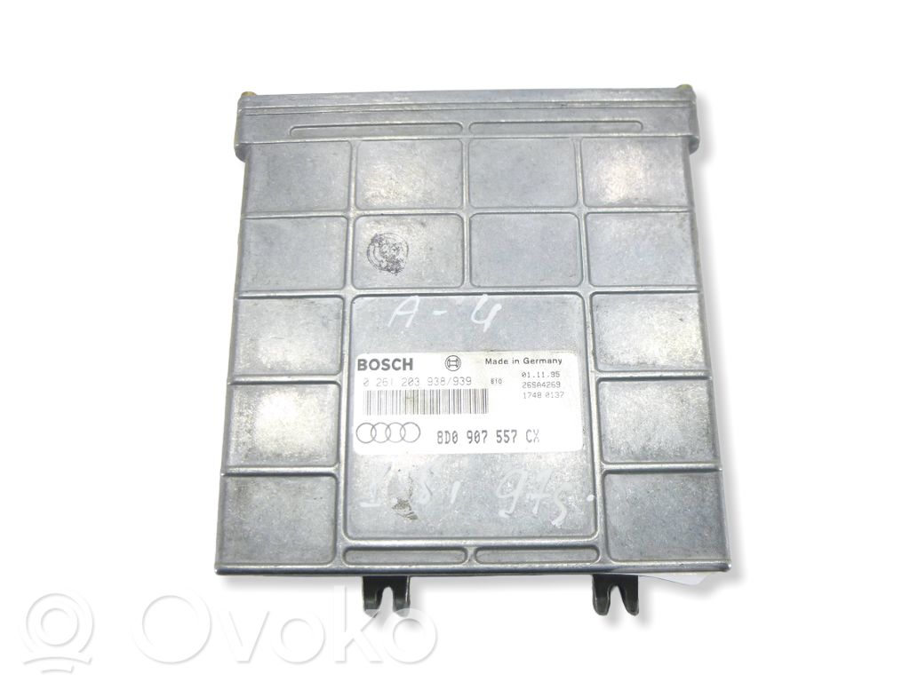 Engine control unit/module   8D0907557CX,0261203938
