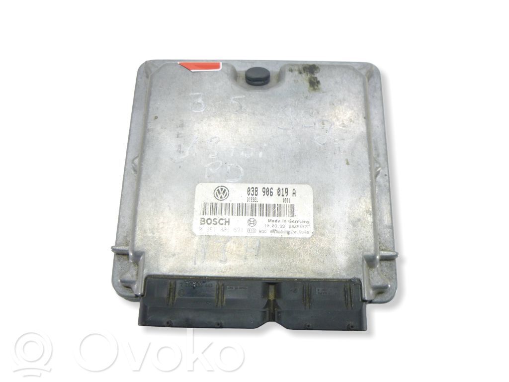 Engine control unit/module   038906019A,28SA3977,0281001691