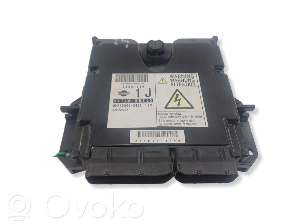 Nissan Navara D40 Unitate/modul de control motor 