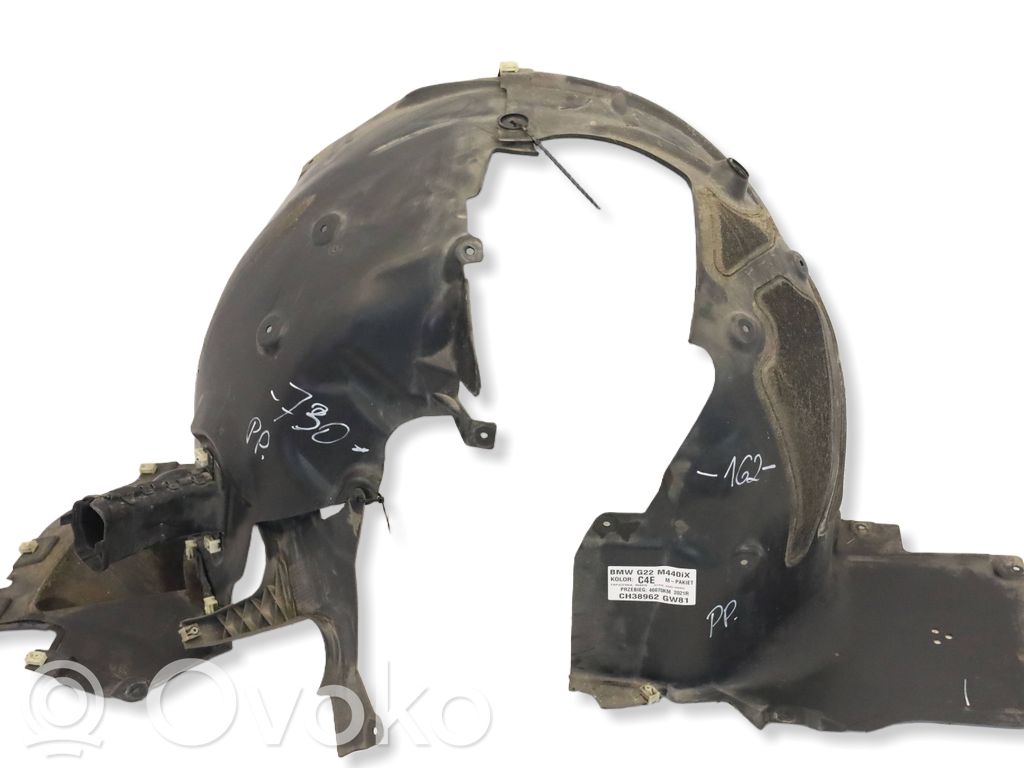 BMW 4 G22 G23 G24 G26 Pare-boue passage de roue avant 