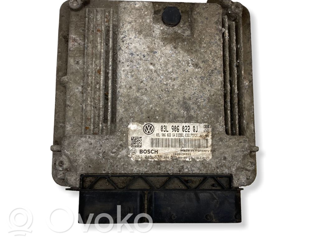Skoda Superb B6 (3T) Engine control unit/module 
