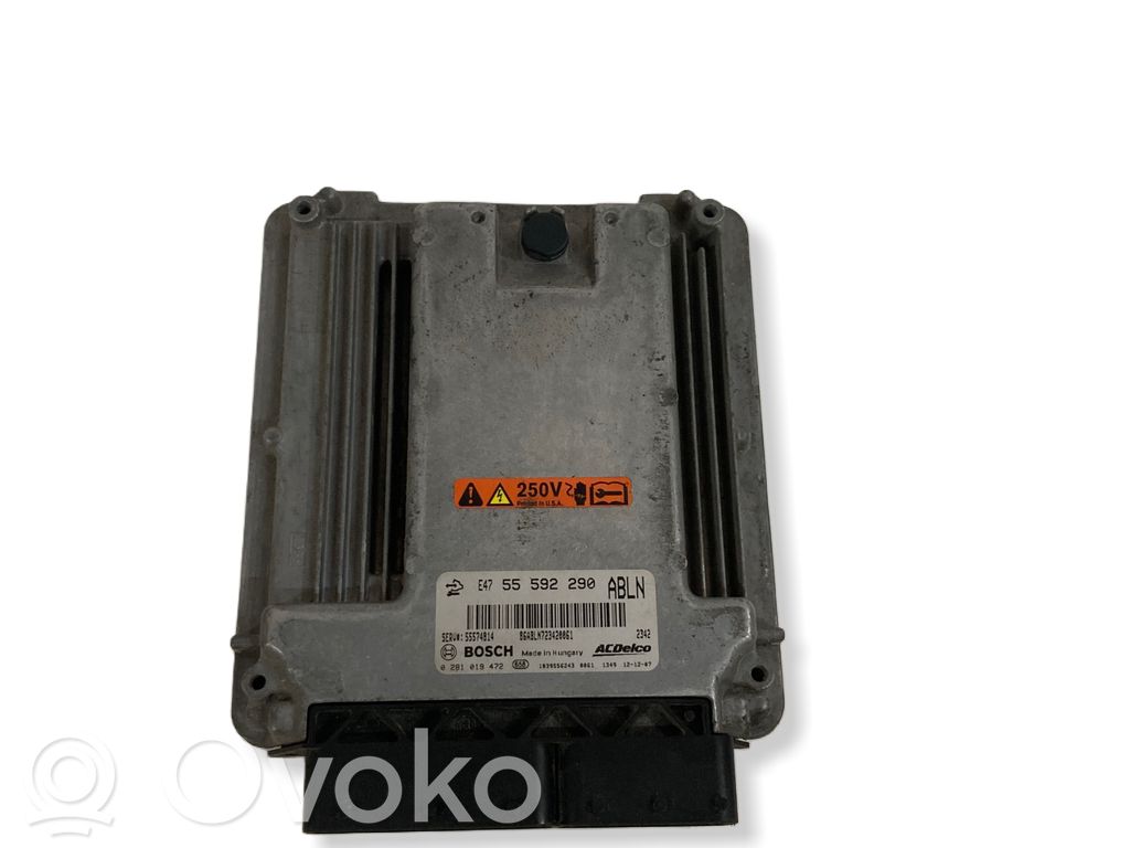 Opel Insignia A Engine control unit/module 