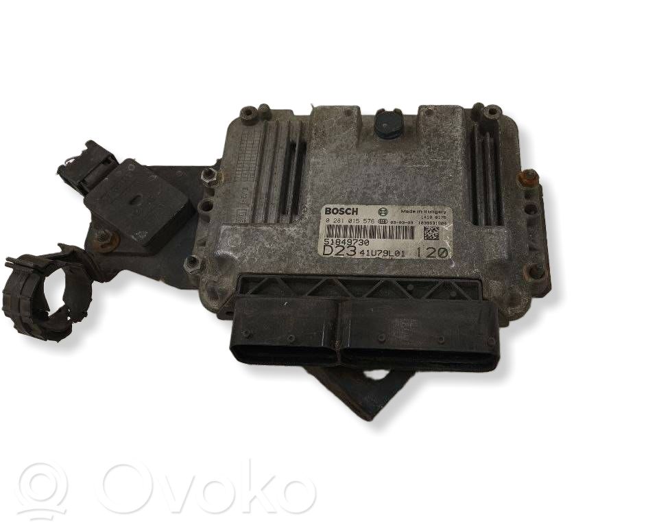 Engine control unit/module ECU   0281015576,51849730,41U79L01