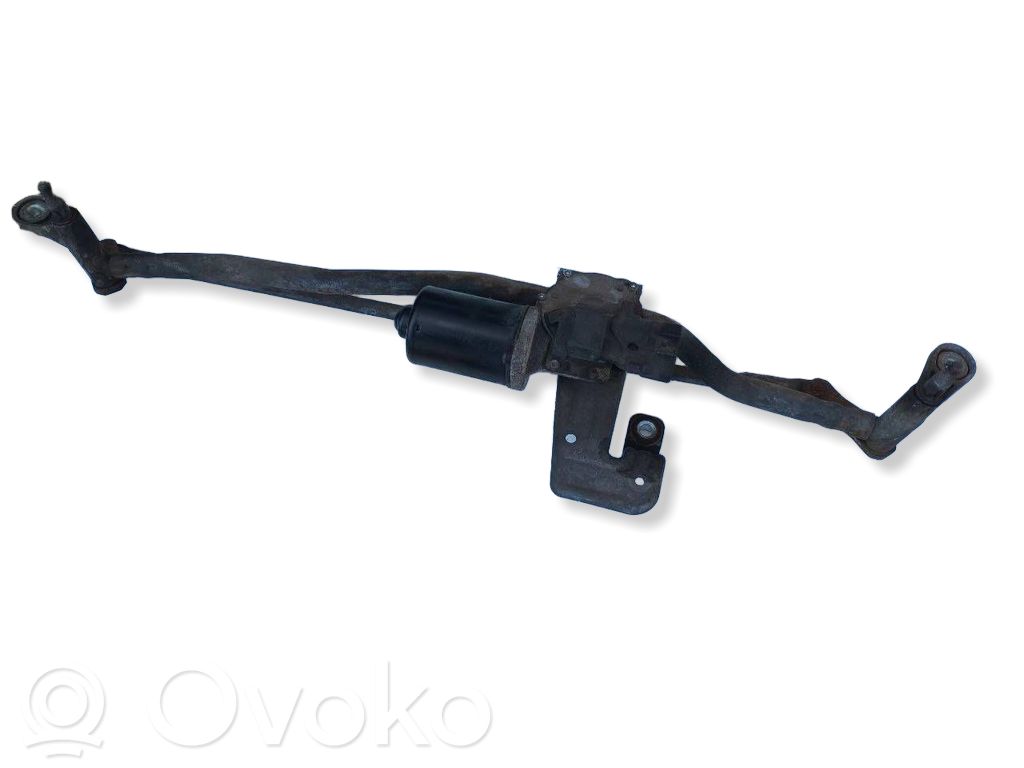 Front wiper linkage