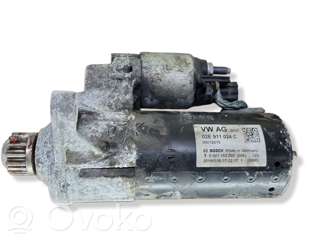 Motor de arranque   02E911024C