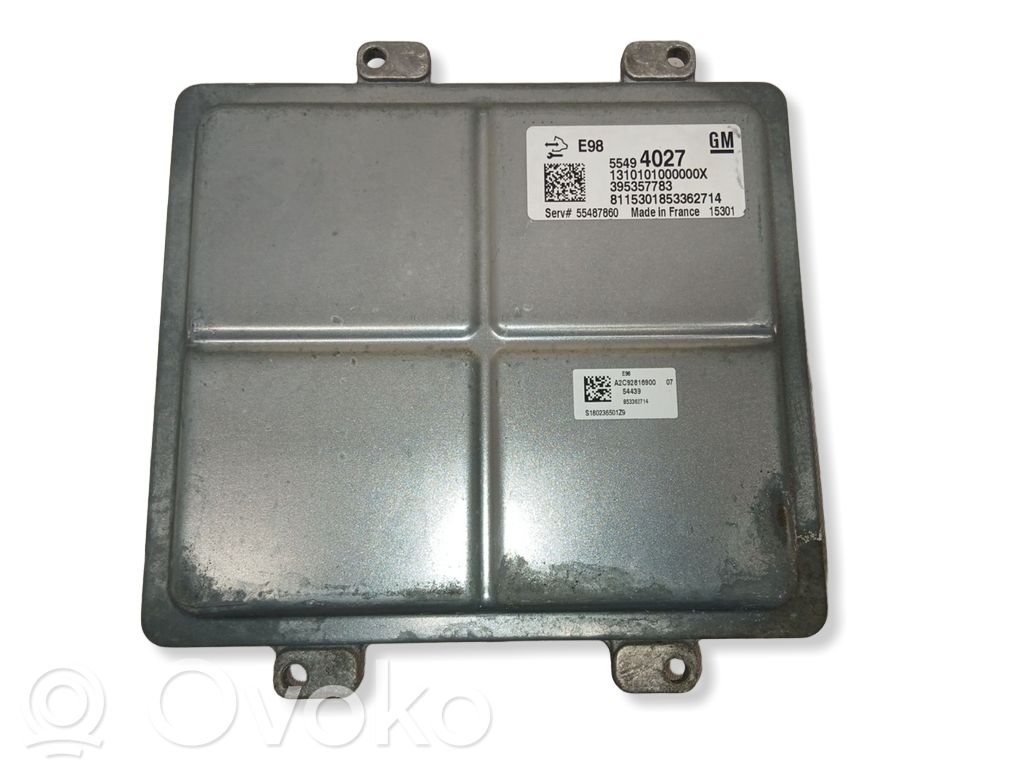 Engine control unit/module   395357783,55487860,55494027