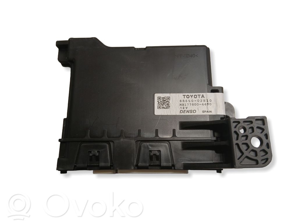 Toyota Auris E180 Air conditioning/heating control unit 