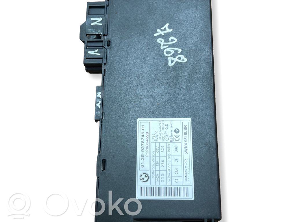 BMW 3 E90 E91 CAS control unit/module 