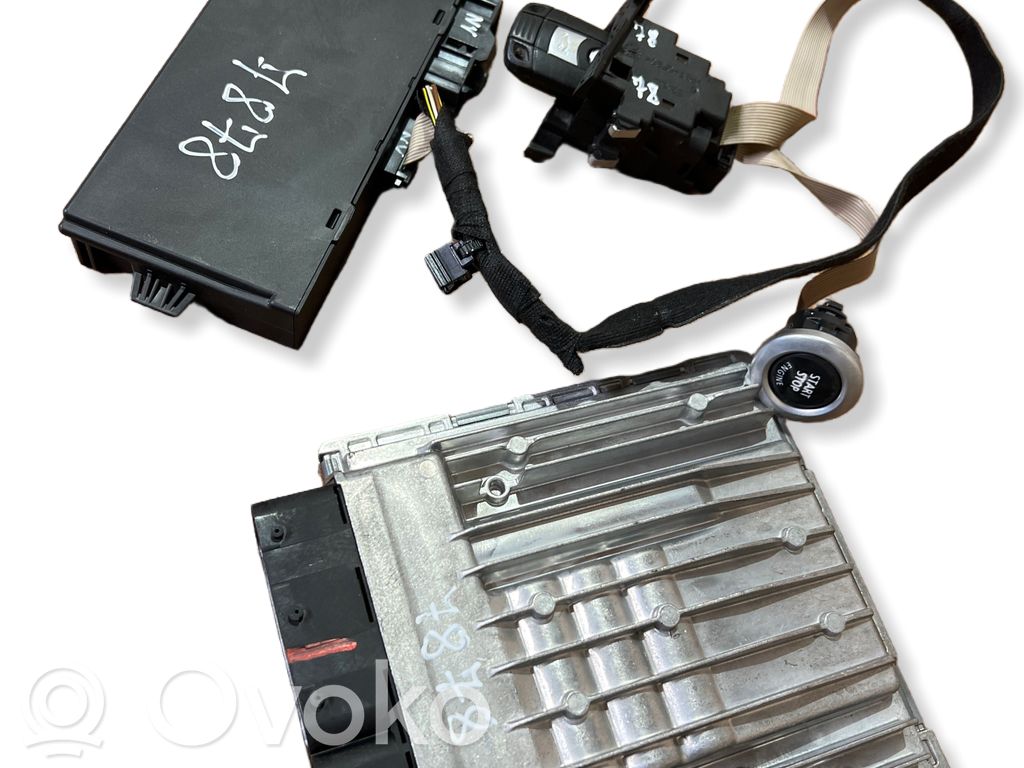 BMW 3 E90 E91 Kit centralina motore ECU e serratura 