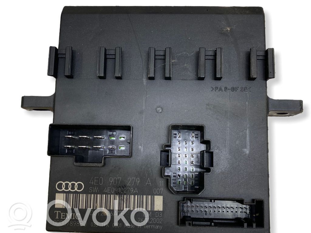 Audi A8 S8 D3 4E Komforto modulis 