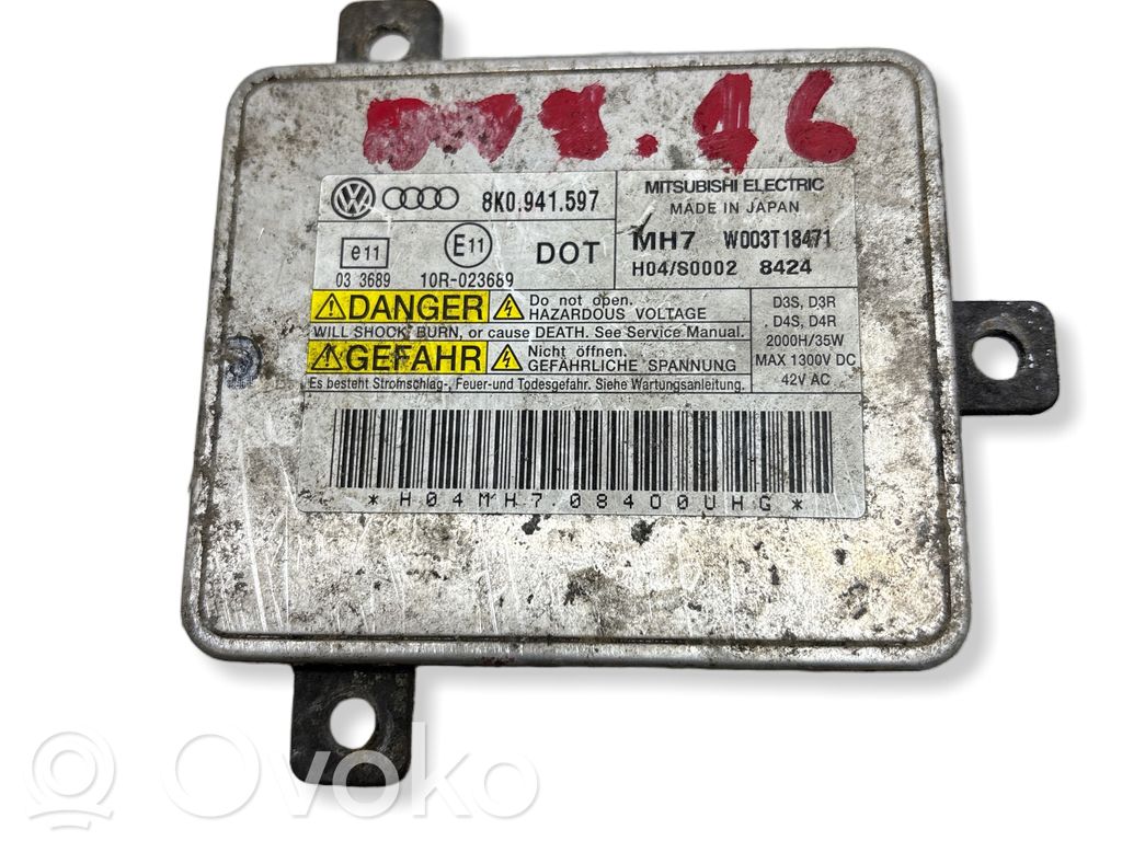 Audi A4 S4 B9 Headlight ballast module Xenon 