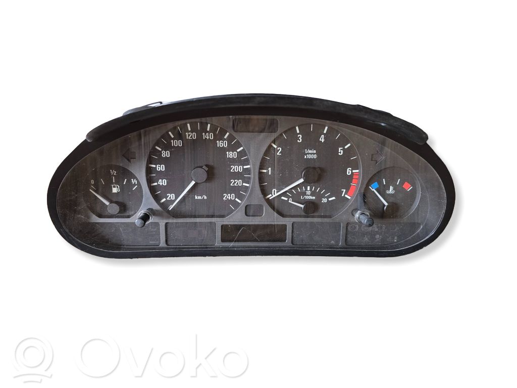 BMW 3 E46 Speedometer (instrument cluster) 