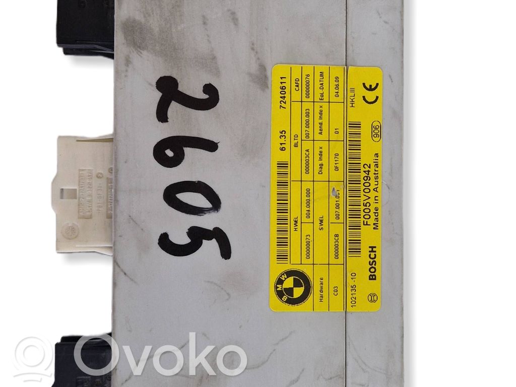 BMW 7 F01 F02 F03 F04 Sterownik / Moduł elektrycznej klapy tylnej / bagażnika 