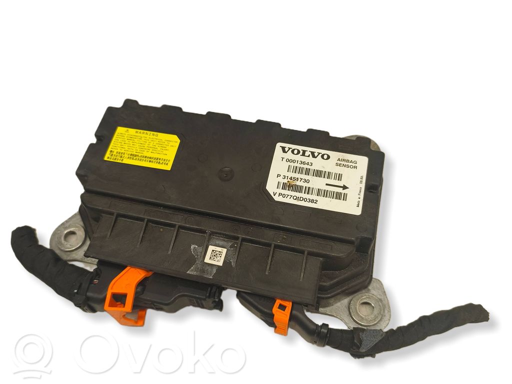 Airbag control unit/module   31451730