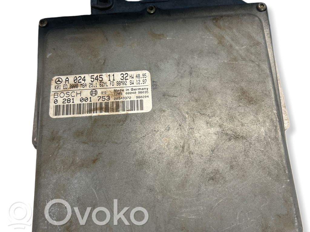Mercedes-Benz E W210 Engine control unit/module ECU 