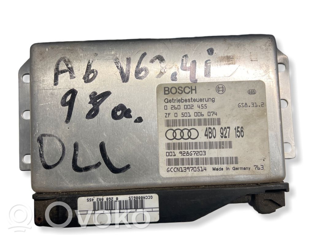 Audi A6 S6 C5 4B Gearbox control unit/module 