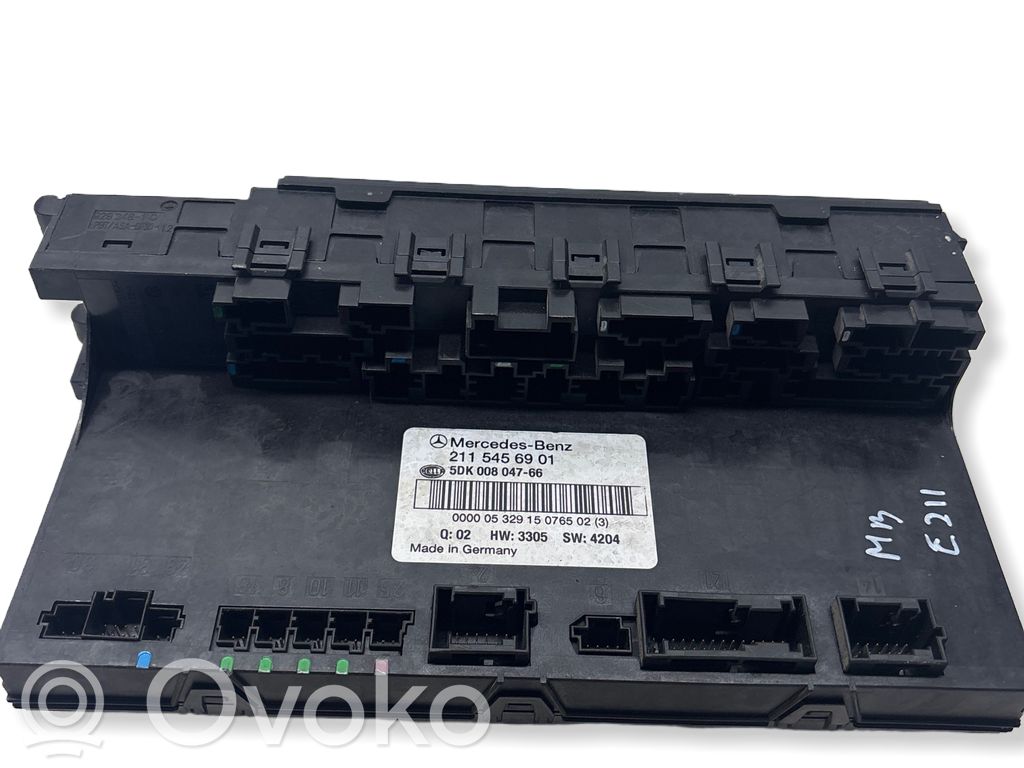 Mercedes-Benz E W211 SAM control unit 
