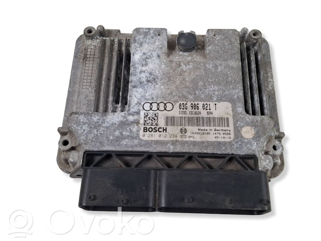 Audi A3 S3 8P Engine control unit/module 