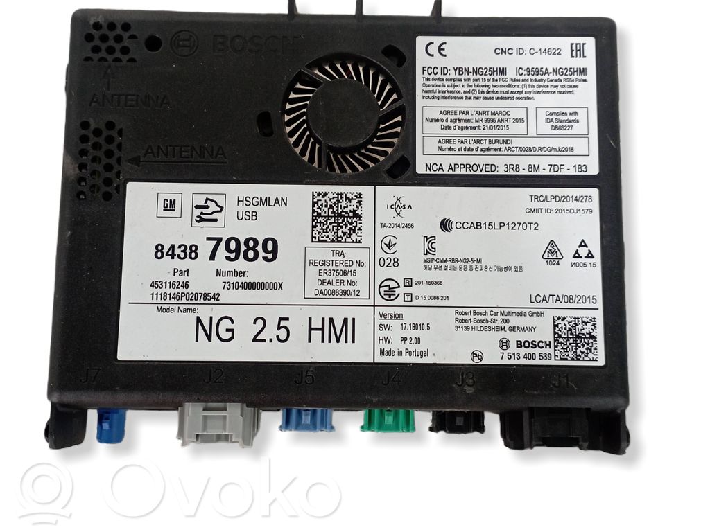 Opel Insignia B Other control units/modules 