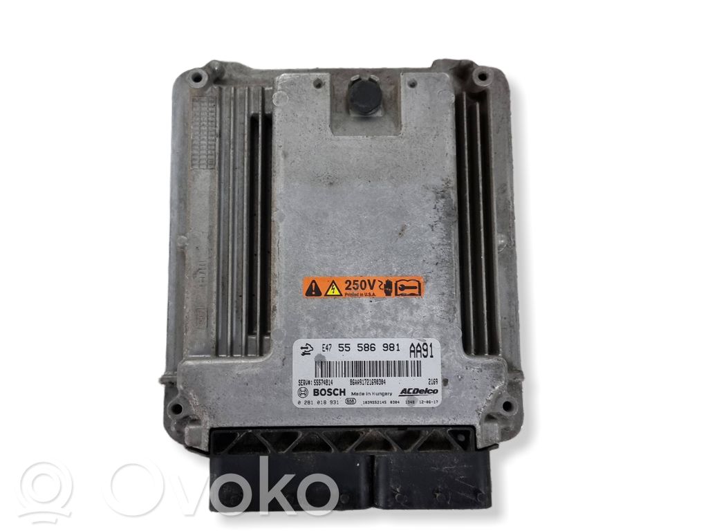 Opel Insignia A Engine control unit/module 