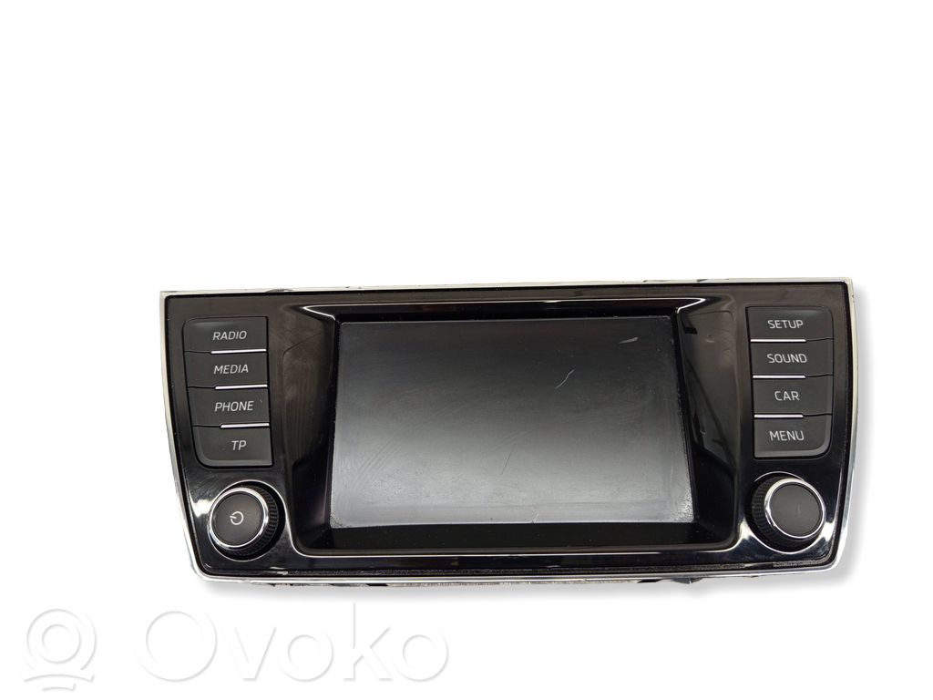 Skoda Fabia Mk3 (NJ) Monitor / wyświetlacz / ekran 