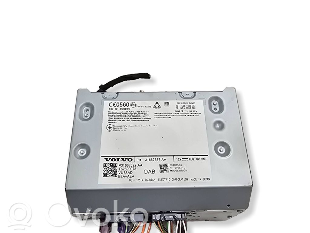 Volvo S90, V90 Panel / Radioodtwarzacz CD/DVD/GPS 
