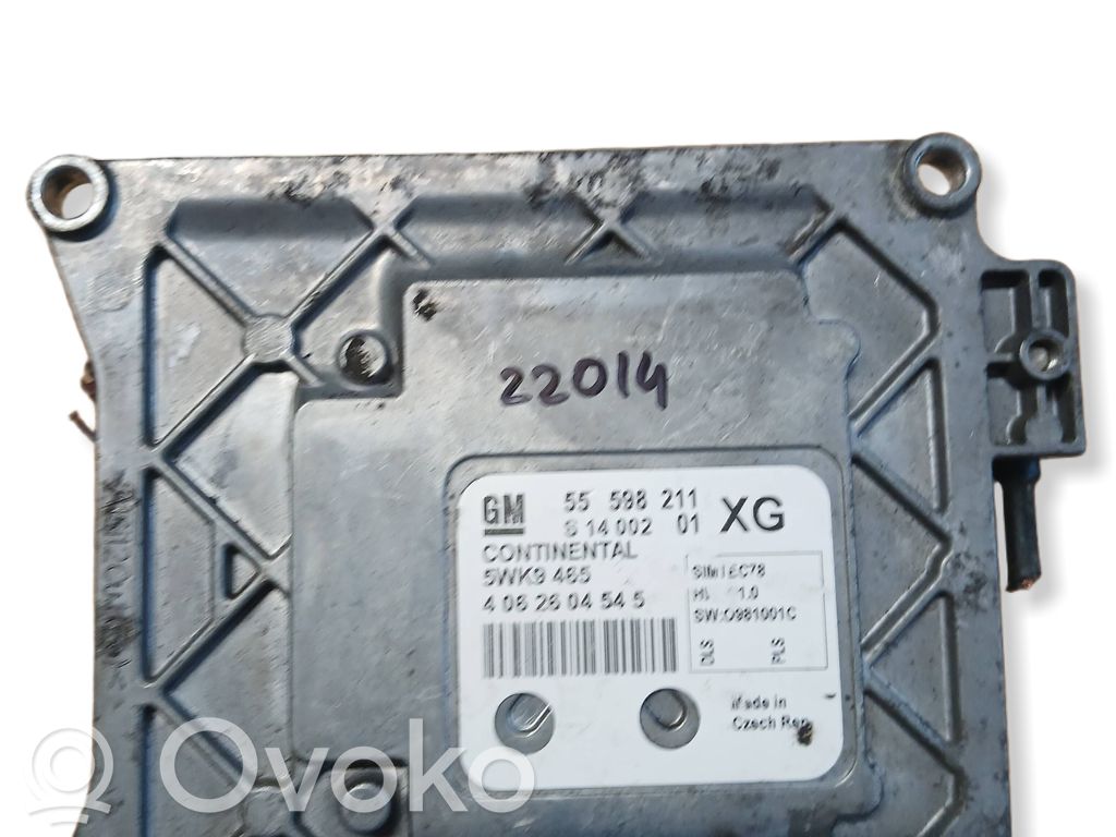 Engine control unit/module   55598211,5WK9465
