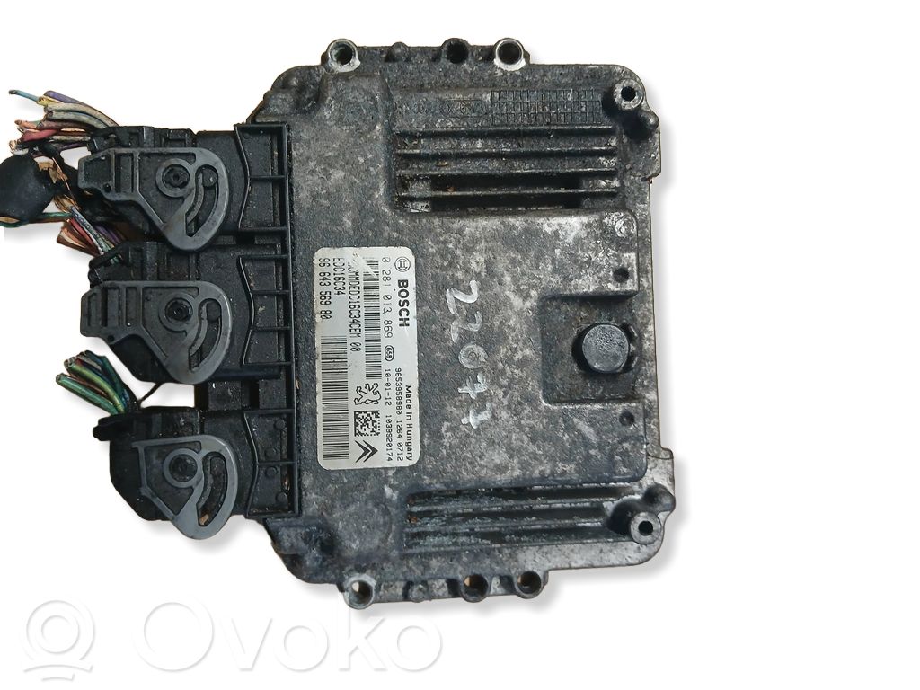Peugeot Expert Engine control unit/module 