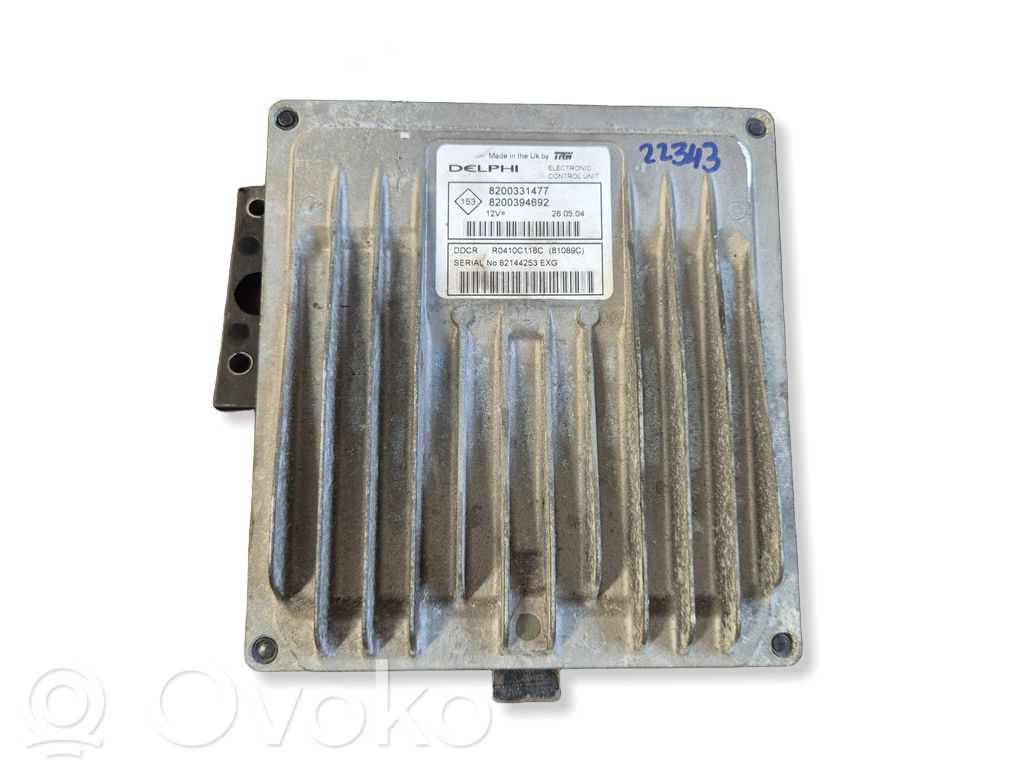 Renault Clio III Engine control unit/module 