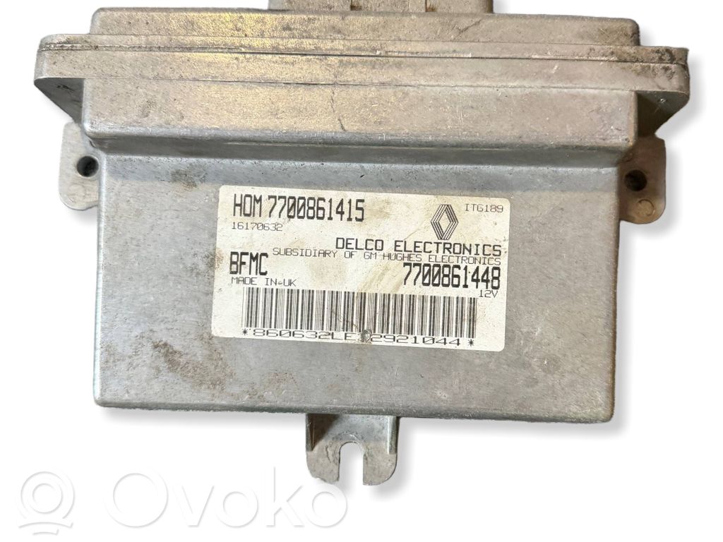 Renault Clio I Engine control unit/module 