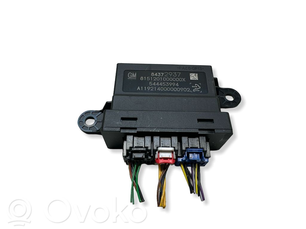 Opel Astra K Pysäköintitutkan (PCD) ohjainlaite/moduuli 